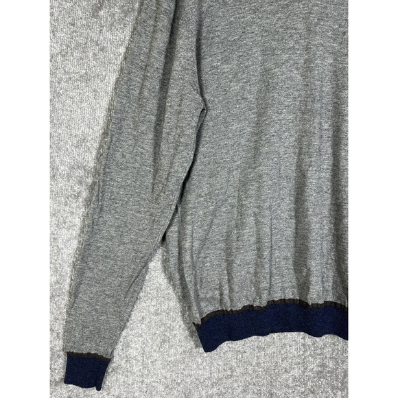 Robert Graham Merino Wool Blend Classic Fit Sweater Mens Size XL V-Neck Pullover - Picture 8 of 14